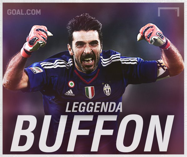 Buffon resmi memecahkan rekor clean sheet di #SerieA milik Sebastiano Rossi! bit.ly/1ZghghW #MatchDayGoal