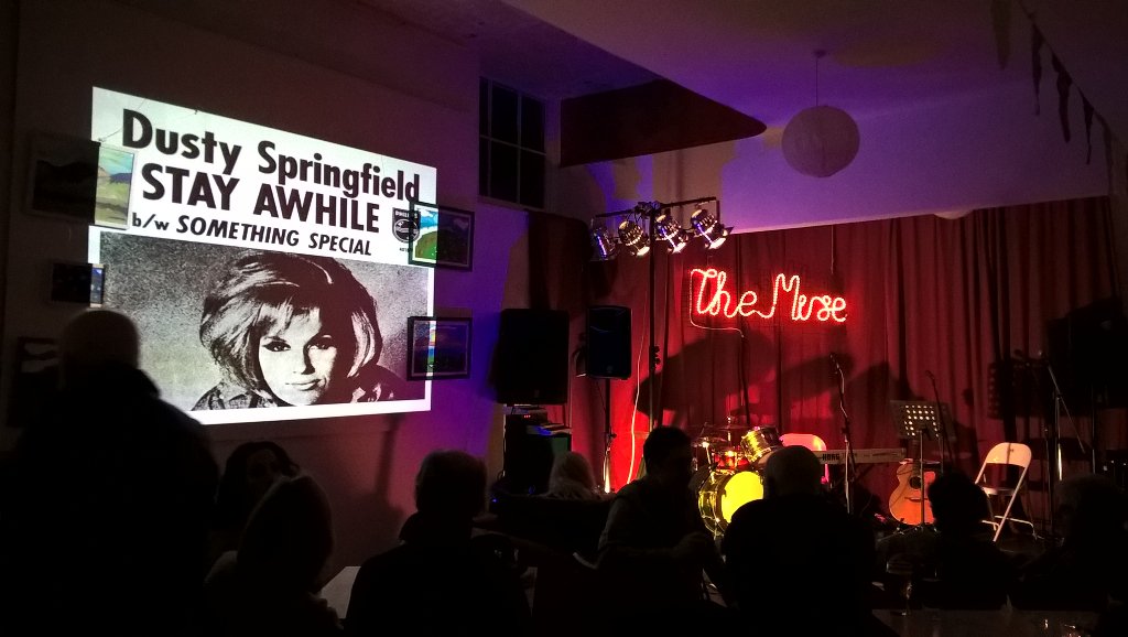@TheMuse_Brecon was the perfect backdrop for last night's #BWF16 'Remembering' gig organised by Angus Kings.