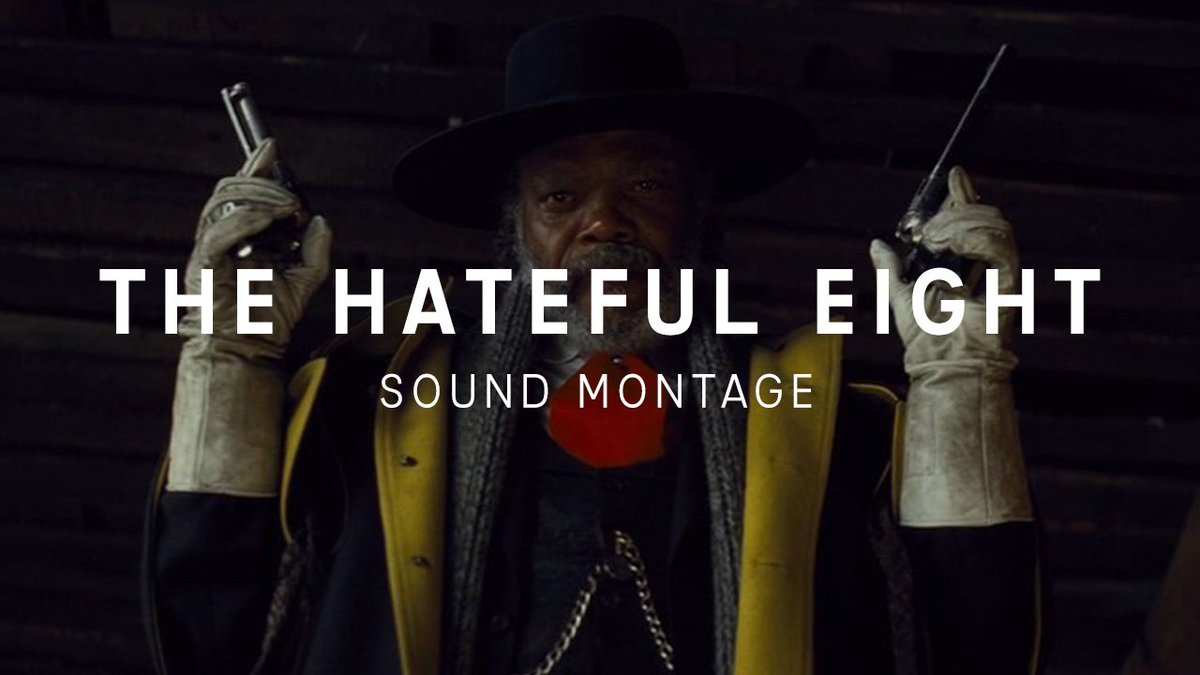 SoundsOfFilms's tweet image. The Hateful Eight - Sound Montage youtu.be/wtaBsI8ptmc #TheHatefulEight