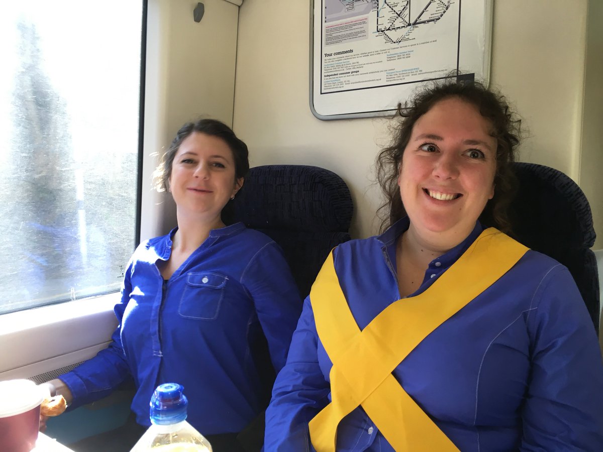 On our way! Think they’ll tell us apart <a href="/BowerStMorris/">Bower Street Morris</a>? #Morris