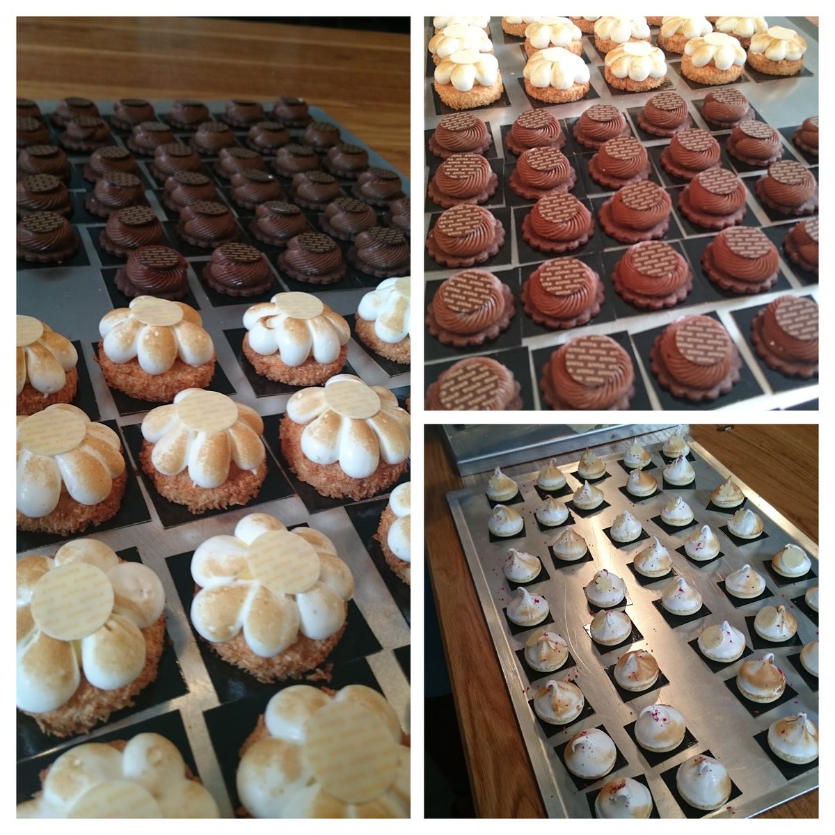IsabelleBoizis's tweet photo. Petits fours fun @annacakecouture. @merakisweets hope you like them! #cocopassion #chocolatecaramel #lemonmacaron https://t.co/LRmBxKKvSl