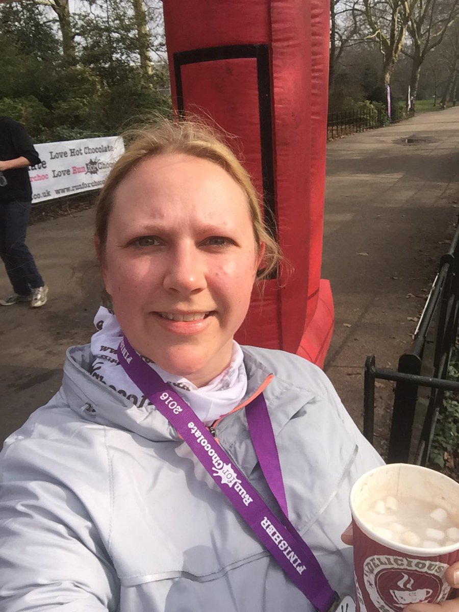 MissSeaPeaches's tweet photo. Finished @runforchoc -woo! Great reward βΊοΈ #Runforchoc https://t.co/7SRQ2M1LiE