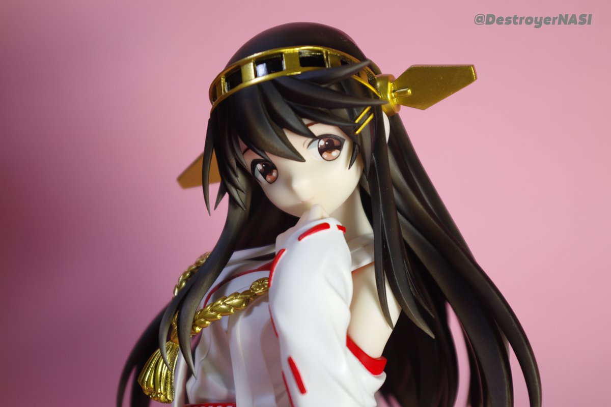 DestroyerNASI's tweet photo. 榛名の建造完了しました！
wf2014sにてGryzzry Panda様から頒布されたガレージキットです。
＃艦これ　＃ワンフェス https://t.co/OjcNtNPv3c