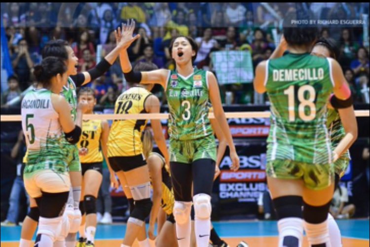 AngelsOfMika's tweet photo. 7-2! DLSU defeated UST! Nice game girls ππ
#CatchFireDLSU Β© https://t.co/0IIebSbg5i