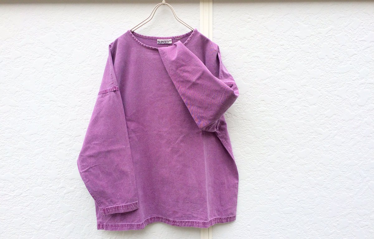 aeugo_web's tweet photo. OverDyedCutSew
薄手のデニム生地
春にぴったりな色味です！

https://t.co/OzXrgqrxhQ

#後染め #denim #紫 #春 #古着 #古着屋 #used #aeugo #aeugoweb https://t.co/NA3b9Uxz09