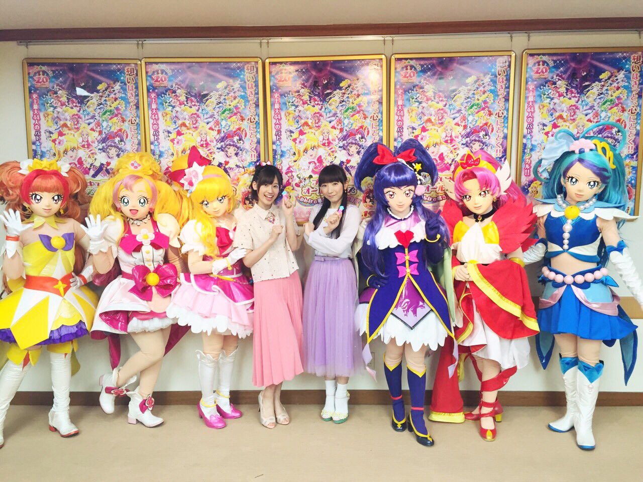 高橋李依 Auf Twitter 映画 プリキュアオールスターズ 完成披露舞台挨拶 由衣さんと 新妻聖子さんと プリキュア達と 子ども合唱団のみんなと登壇させていただきました Precure T Co Ijo4xf96vi Twitter