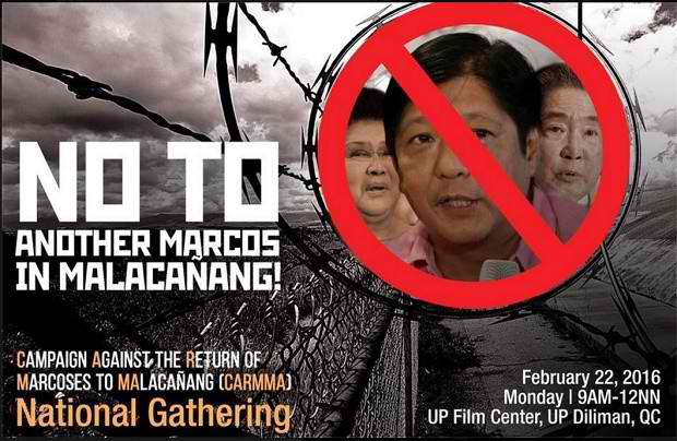 inquirerdotnet's tweet photo. Anti-Marcos group urges netizens to change FB pics https://t.co/Lleid9lyWU | @Team_Inquirer #VotePH2016 https://t.co/z1sTSF3Fca
