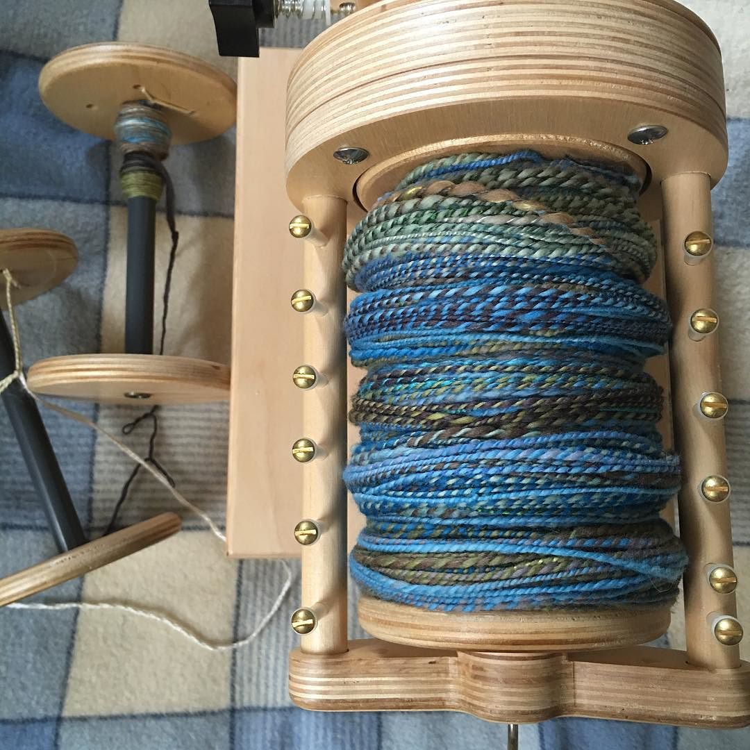 DragonwoolSheep's tweet photo. from bumblebeeacresfarm :: Plied. #spinolution #spin #spinnersofinstagram #yarn #handdyed #handspun #wool #fiber #f⦠https://t.co/ytVp7gTGjm