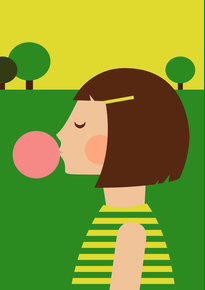 Loving this print for a little girls room <a href="/dickybirdtweets/">Dicky Bird</a> @EASTENDPRINTS #kids #interiordesign #homedecor