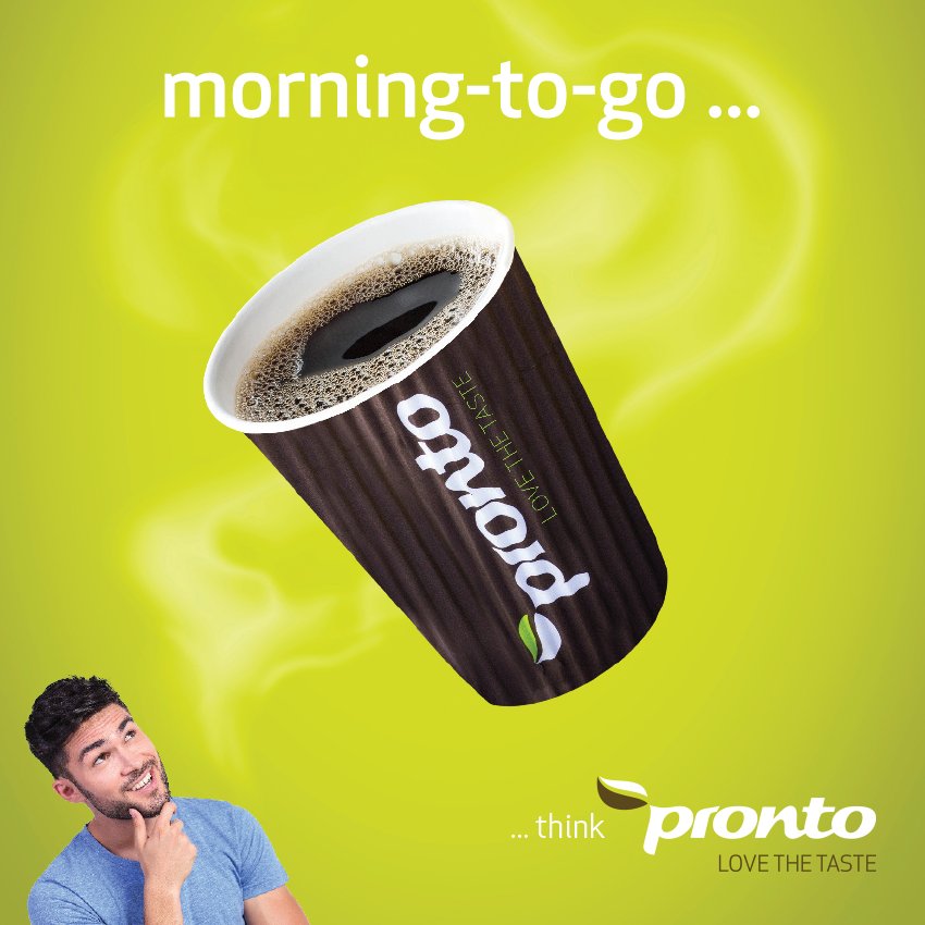ProntoToGo's tweet photo. WAKE UP! It's Pronto coffee time! #ThinkPronto #Dubai #DubaiFoodie #UAE https://t.co/EtPICfx6ZH