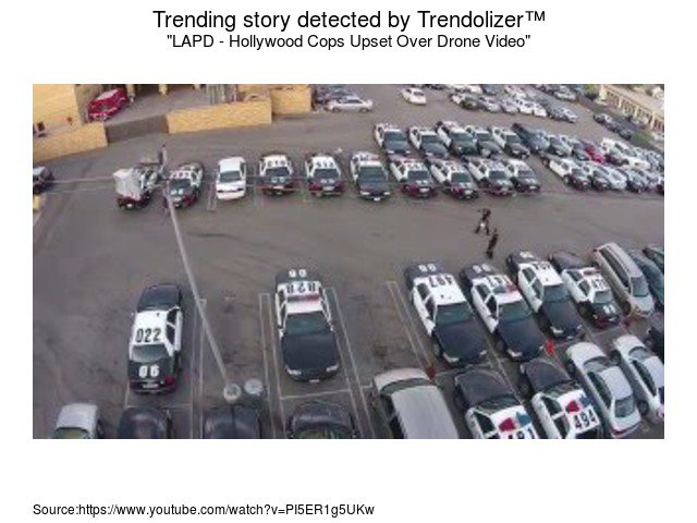droneolizer's tweet photo. #LAPD - #Hollywood Cops Upset Over Drone Video #Cassandra #Jason #TomZebra https://t.co/Guu12FRmI6 https://t.co/GONTEliLzN