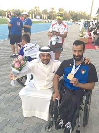 qadsya2015's tweet photo. البطل أحمد العدواني من نادي المعاقين
يحرز الميدالية الذهبية في ختام منافسات
بطولة آسيا ...برافو أحمد https://t.co/CRpufJQqmc