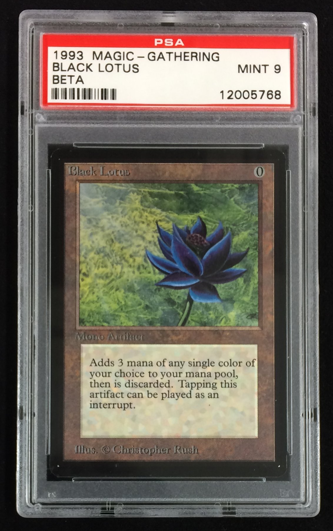 Black Lotus 2ED PSA6