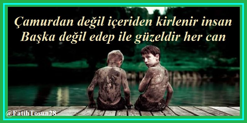 HERKESİN
BİR DEĞERİ VARDIR,
HERKESİN DEĞERİ
EDEBİ KARDADIR