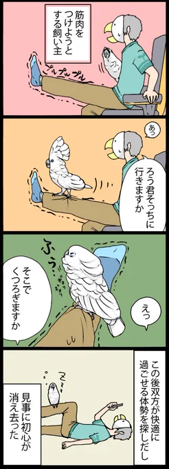 諦めの早い飼い主 
