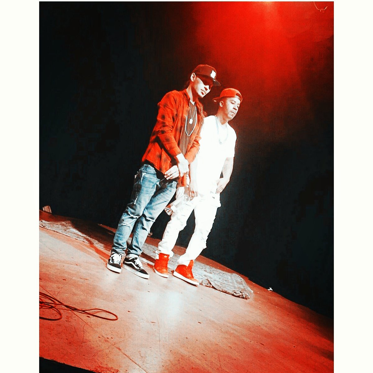 jacktradez's tweet photo. My brutha @WillGenaro7 and #Trizzle on the set of the video #GoldChains #TeamDoneSonFilm 🎥 @XienHow 💯🔥💯🔥💯 https://t.co/CkdhcmhaN3