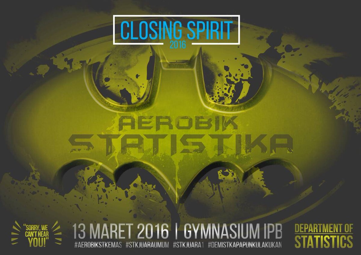 Brace yourself. We're comin' for ya!
Tonight 6.30 pm @ Gymnasium IPB
#DEMISTKAPAPUNKULAKUKAN