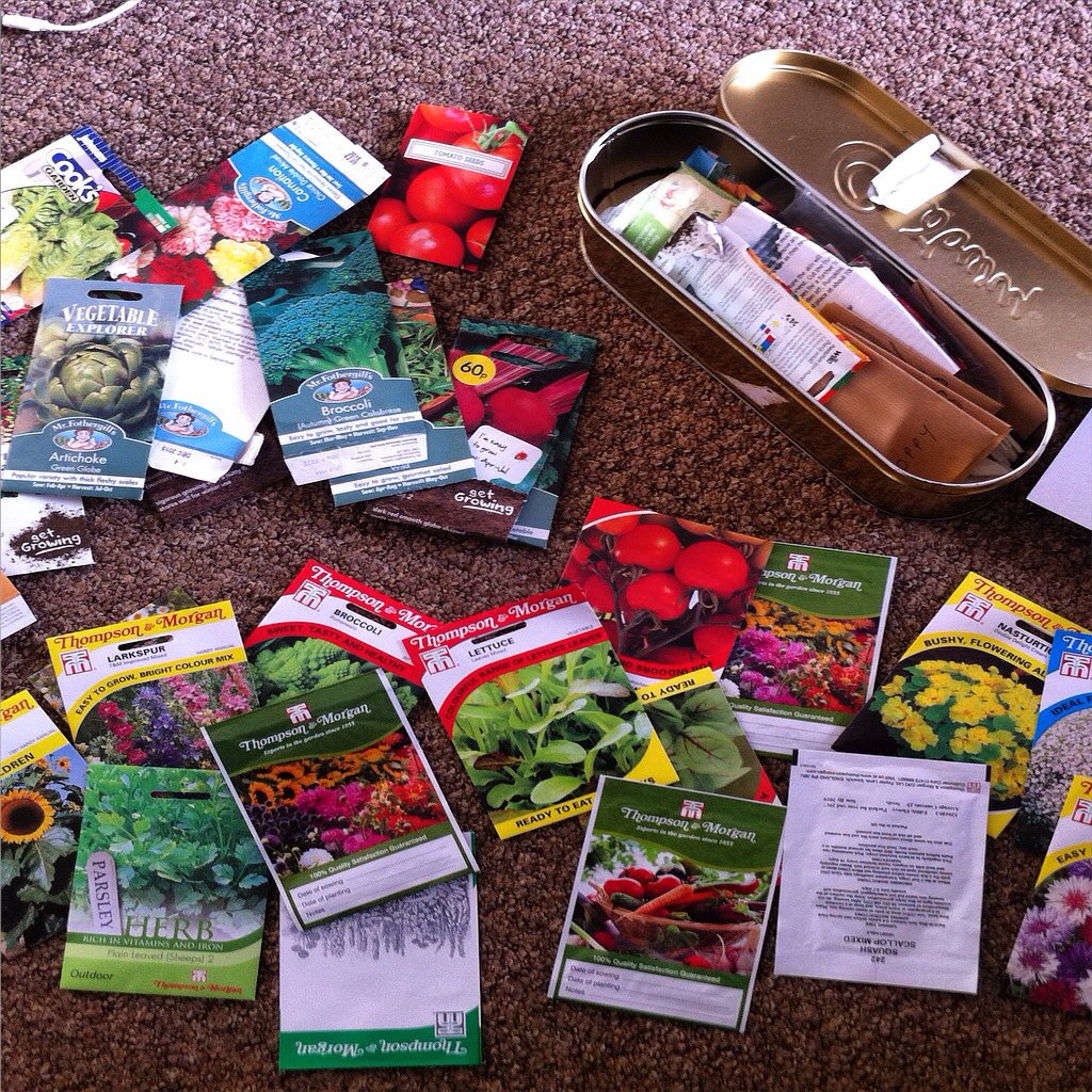 mrandewpepper's tweet photo. Seed porn #growyourown#flaars#gardening#selfsufficient https://t.co/fstswxEiUF