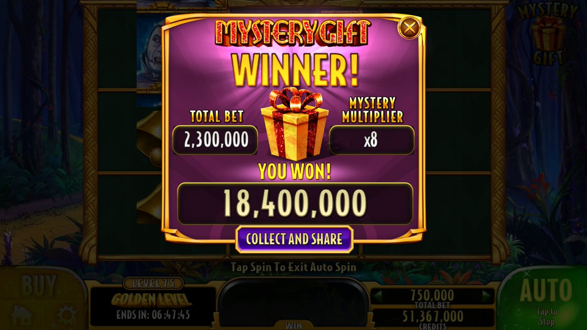Jameswblack74Jb's tweet photo. I won a Mystery Gift! Join me to WIN BIG in #WizardofOzSlots https://t.co/njDJ0gRvL1 https://t.co/MMV5fJSYsN