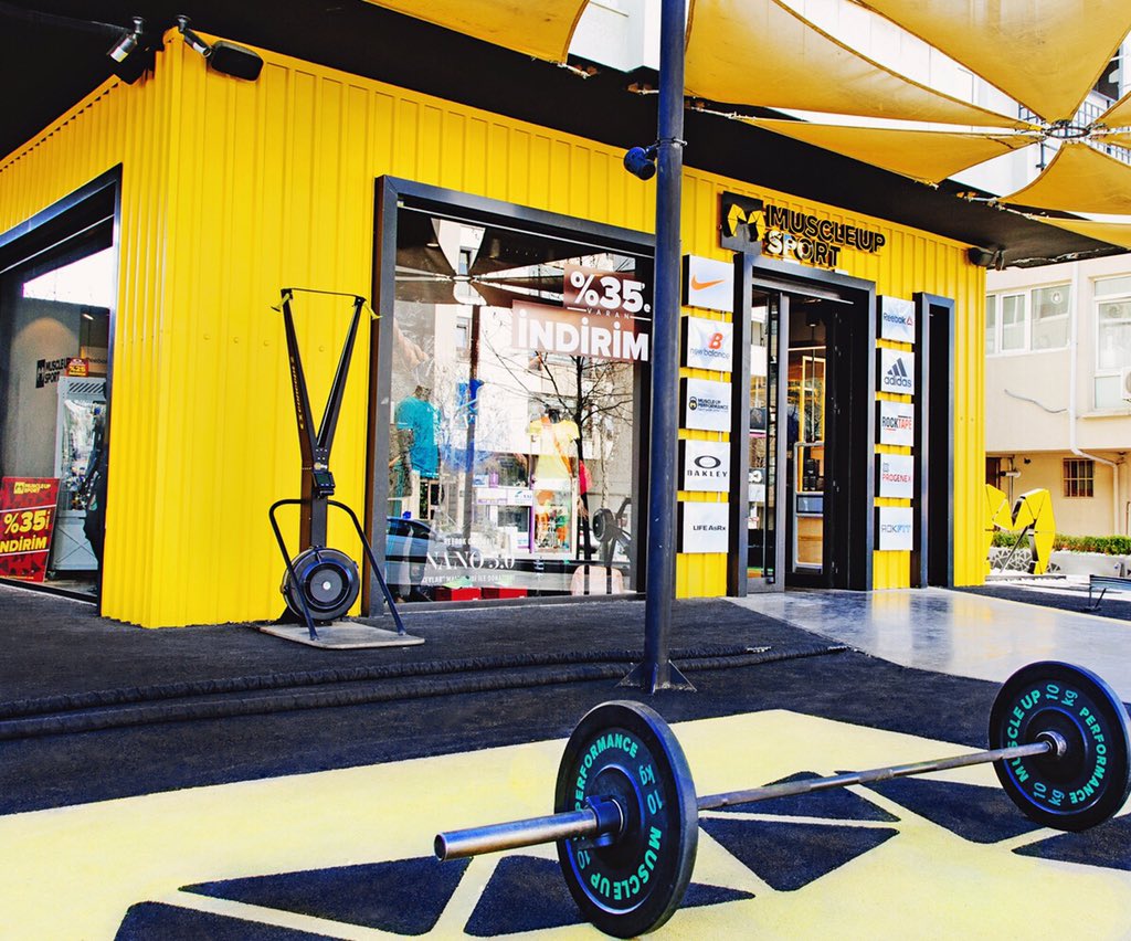 muscleupsport's tweet photo. Flagship Store #CrossFit #MuscleUpPerformance #CantStopWontStop #fitness #koşu #pilates https://t.co/giWyk5LsP2