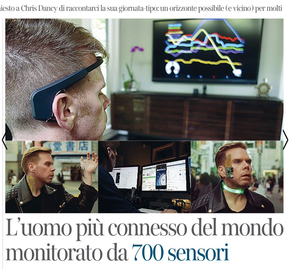 gdt62's tweet photo. #ChrisDancy , l'uomo + connesso al mondo via @La_Lettura cc @Corriereit @CorInnovazione @SimonBattiferri @rdelleani https://t.co/EDzwFHVC88