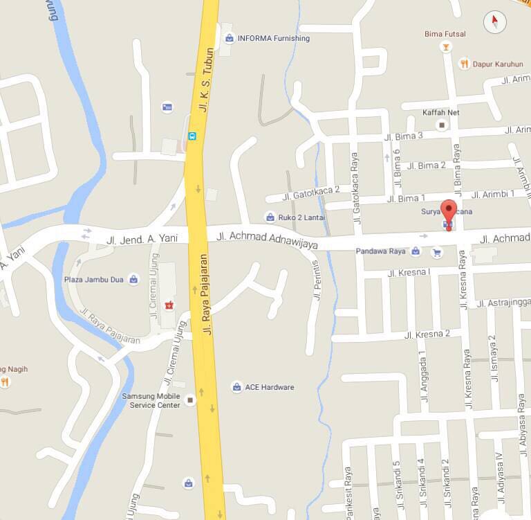 Nah ini dia lokasi dari <a href="/djamilahCafe/">DjajananMilkdanBuah</a> venue 1 nobar nanti malam. Venue-nya yang titik merah itu. Ramaikan, lads!