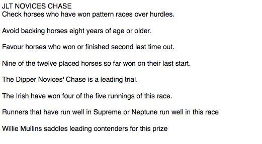 HorseRacing_Net's tweet photo. #CheltenhamTrends #WeekendBeforeCheltenhamHomeWork #JLTChase
Your winner is_______
https://t.co/ZDw3wRRPfQ https://t.co/W1vcTl1IBu