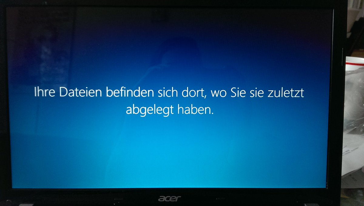 hennirette's tweet image. Danke, Windows 10! #updatewahn #wärschlimmwennnicht
