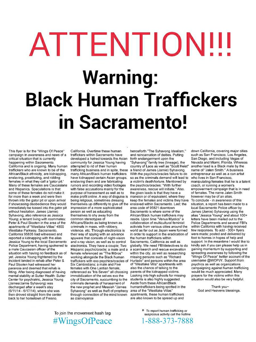 WOPJY's tweet photo. #News please RT/support. Search&amp;Rescue needed to #SaveOurGirls @FBISacramento @SacPolice @POTUS @ABC10 #WingsOfPeace https://t.co/Xe0cyAUWcw