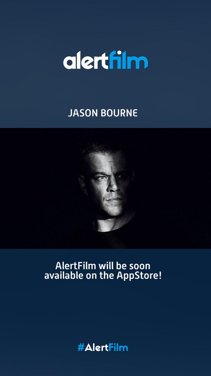 AlertFilm's tweet photo. Get notified when the new JASON BOURNE will be available! #AlertFilm #mattDamon https://t.co/fjcRaf51Vm https://t.co/FgdsecTfOj