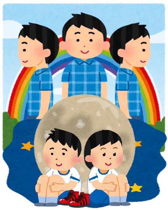 いらすとやさんの素材で名盤を再現してみるのtwitterイラスト検索結果