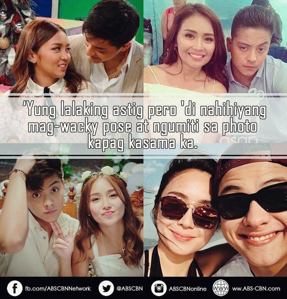 kingoftalk's tweet photo. @abscbnonline: "Yung lalaking astig pero 'di nahihiyang mag-wacky pose at ngumiti sa photo kapag kasama ka." #TagYo… https://t.co/4ceB117MWi
