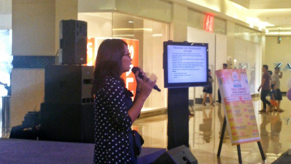 Talkshow kelola ASI selama ibu bekerja bersama Amanda Tasya, SH., M.Kn, Ketua Divisi Buku <a href="/aimi_asi/">AIMI</a> #JKF2016