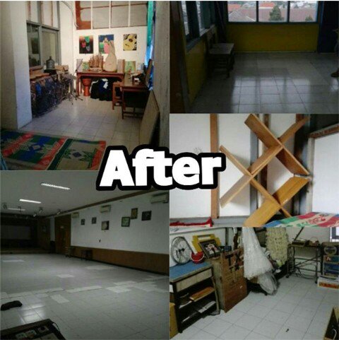 Gotong royong di keluarga teater extra, ini hasilnya❤❤ Gaprak gaprak eksis. Salam Seni Budaya❤