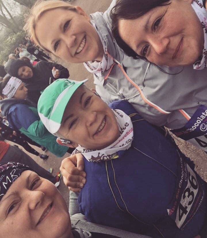 MissSeaPeaches's tweet photo. Team 'Code Brown' at #RunforChoc https://t.co/8ZCBAYZum8