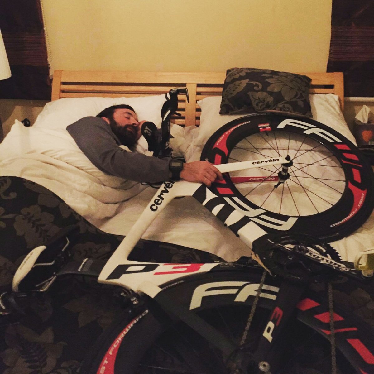 SPUNCycles's tweet image. True love! #cervelo #ironman #spuncycles #tt