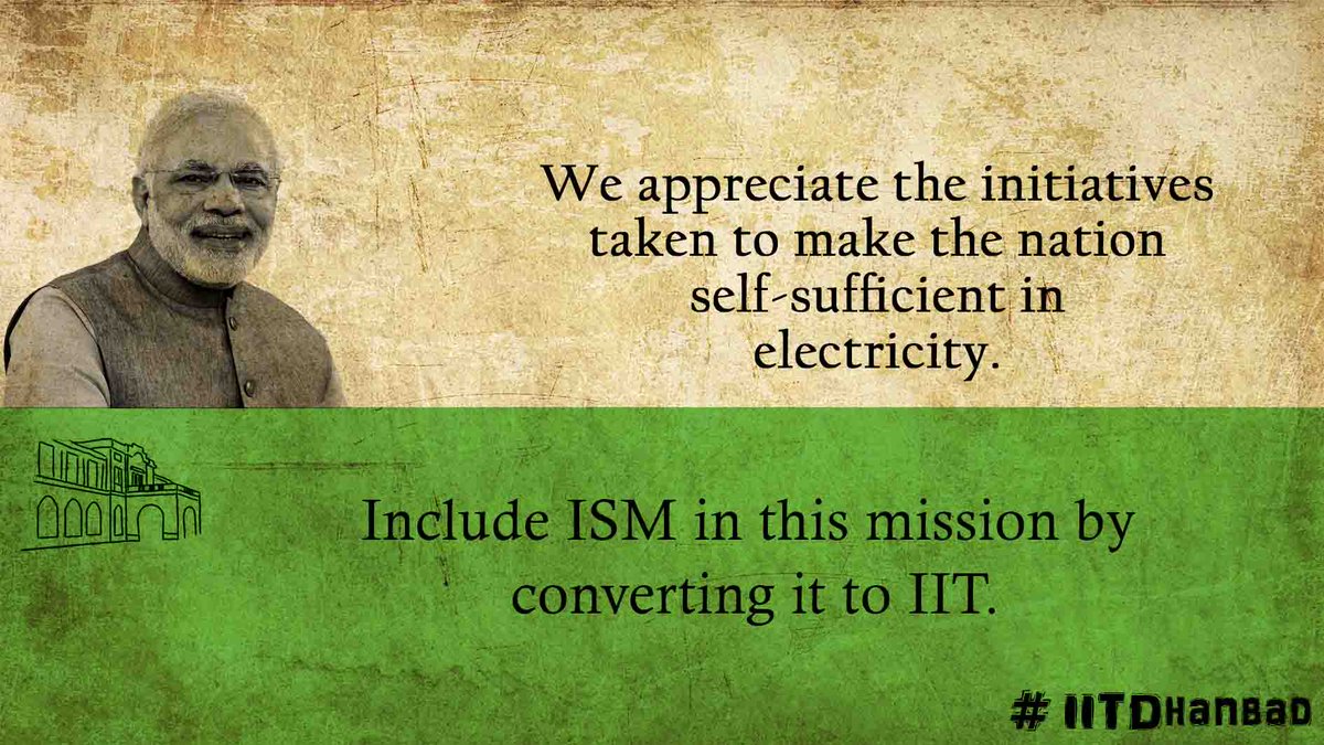 mayank199317's tweet photo. A small effort from you will transform our lives.
@PMOIndia @smritiirani @HRDMinistry #IITDhanbad #tableIITamendact https://t.co/JbJoXUF0wx