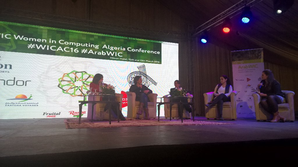 Arabwic_Algeria's tweet photo. An amazing panel on women #entrepreneurship sharing their success https://t.co/OjhKqKYEPZ