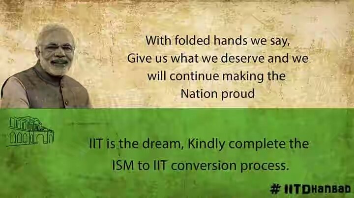 sashank_manda's tweet photo. #IITDhanbad #tableIITamendact
The zeal for IIT is on .....
@PMOIndia @smritiirani @narendramodi https://t.co/Bll4dMXKAt