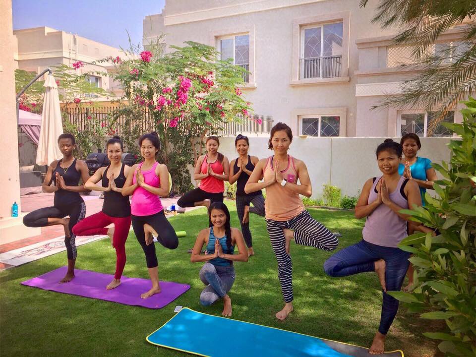 MummieOmie's tweet photo. Let's do what we love, and do a lot of it :)) #Namaste #MyYogaClass https://t.co/S2HaJgti1w