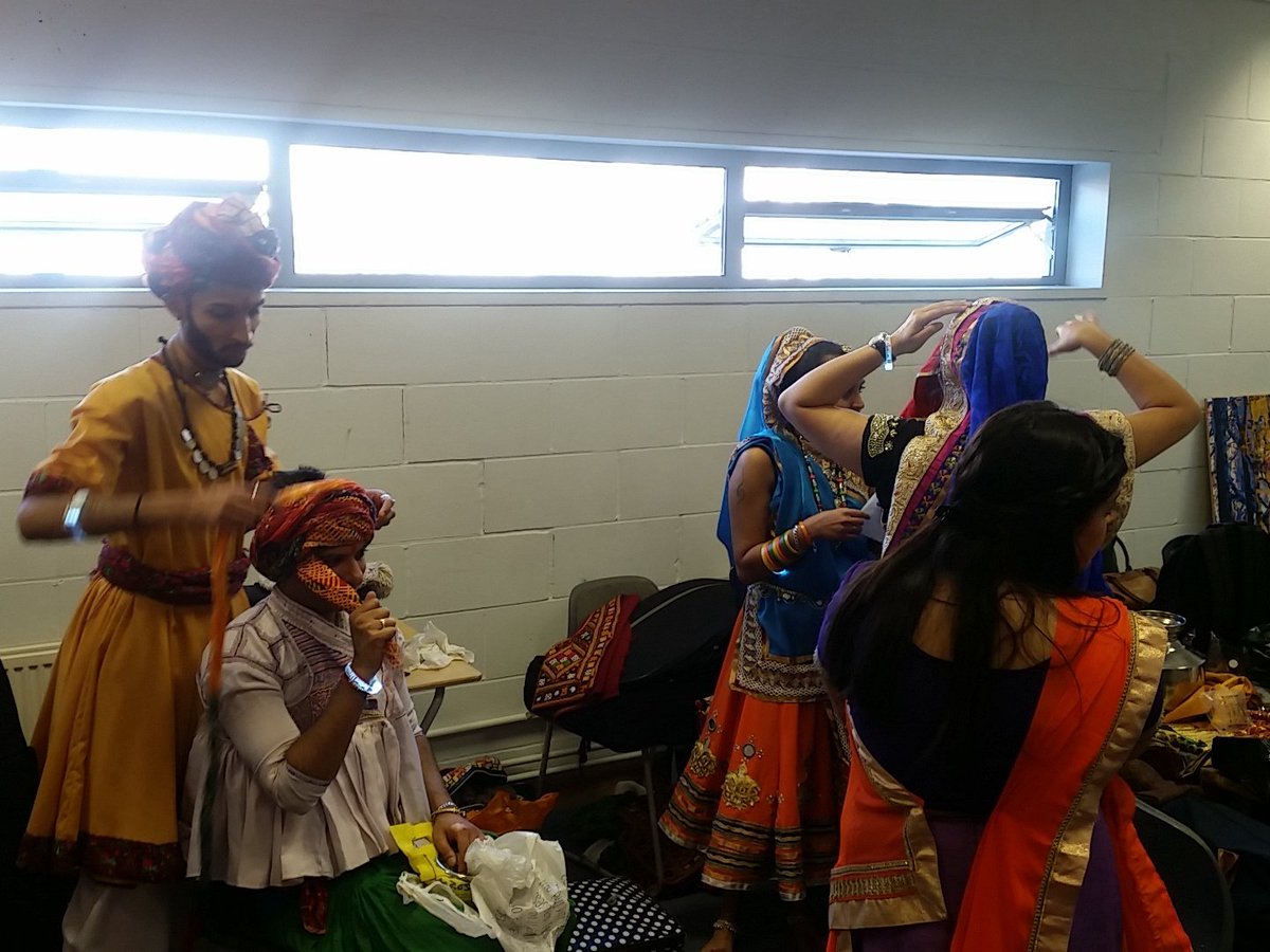 RaasRebellion's tweet photo. We are officially here! @rhythms_of_raas! https://t.co/aTbl6ExnnY