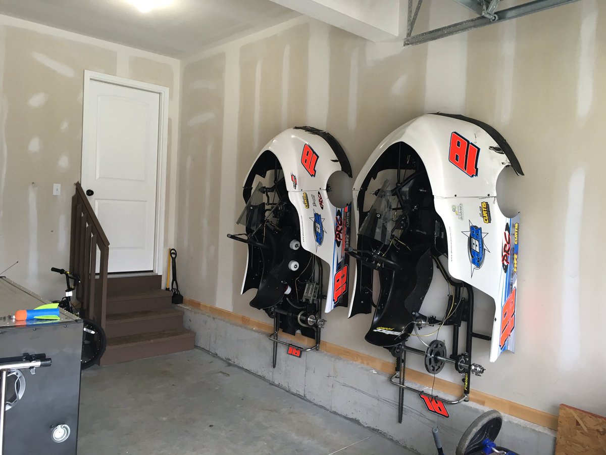 It's officially dirt season.  The girls are put away until next concrete season.