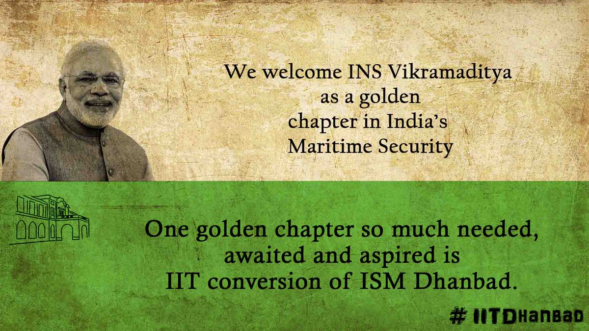 Gaurav_2k15's tweet photo. Empower ISMites by giving IIT Tag
#tableIITamendact 
#IITDhanbad
@PMOIndia
@smritiirani 
@HRDMinistry https://t.co/zHrxk2wnkM