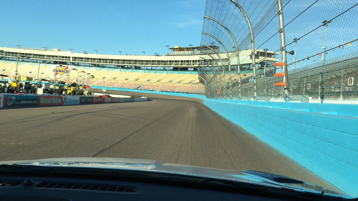 bobpockrass's tweet photo. WATCH: A lap with Michael McDowell driving the pace car at Phoenix International Raceway: https://t.co/dl9wkTbzSd https://t.co/Px4IfX3sQh