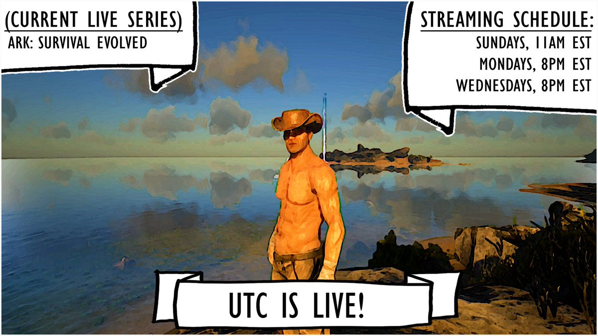 UniteTheClans's tweet photo. Sunday Morning live stream kicks off now! Doin' some work in Ark: Survival Evolved! #utclive https://t.co/TwjMr8zk9B https://t.co/YG2TUx37eA