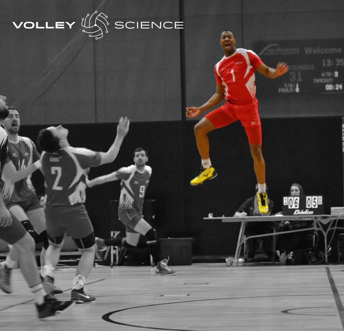 VolleyScience's tweet photo. Want to jump HIGHER? 

Watch out as we team up with high flyer @peterbakare to share FREE #JumpTraining advice #jump https://t.co/LSEMfLHg4a