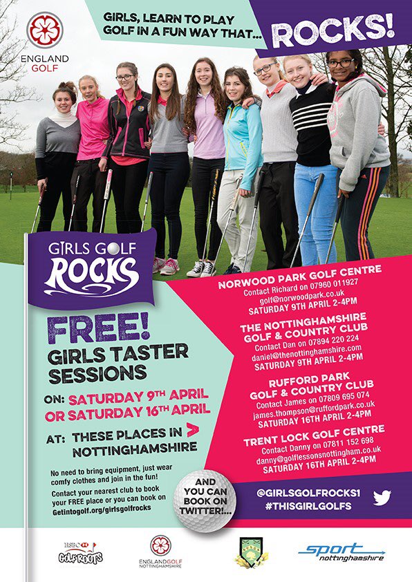 Golf taster sessions for girls wanting to get involved in golf #Thisgirlgolfs #Getintogolf #Girlsgolfrocks