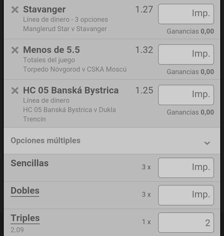 ARMPicks's tweet image. 📌 Pick 1 (Hockey) 📌

📄 Eslovaquia + Rusia + Noruega
📈 @2.09
🔥 Stake 2