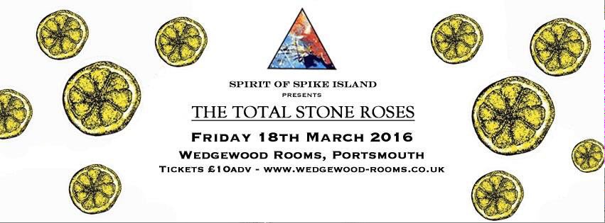 TotalStoneRoses's tweet photo. This Friday we're @WedgewoodRooms in Portsmouth for Spirit Of Spike Island. Who is &amp; who isn't? 😍🇬🇧🍋 https://t.co/7PPgmTbDcV