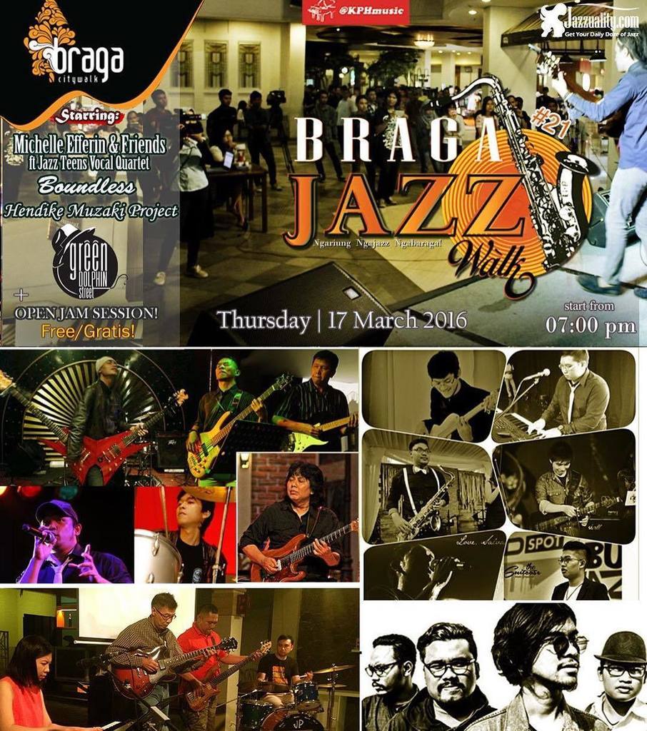Jazzuality's tweet photo. From Our Instagram: This Thursday!
Braga Jazz Walk #21 
@bragacitywalk 7pm
Showcase+Open Jam Session
FREE!
Full inf… https://t.co/Vhfnlo1jOe